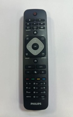 Sugnesh ®125N TV REMOTE Compatible for Philips Smart TV LCD/LED Remote Control (Macthing with Old Remote,same Remote will Only work) Remote Controller(Black)