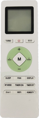 RESORB RE 233B LLOYD Compatible for Midea, Voltas and Lloyd Air conditioner Remote Controller(White)