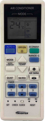 SHIELDGUARD AC Remote Control 603 Compatible for Panasonic Inverter AC Remote Controller(White)
