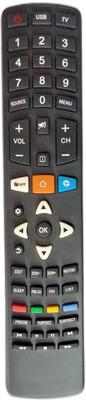 MASE Replacement Remote For USB MICROMAX Remote Controller(Black)