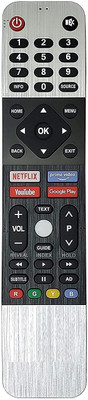 HDF Pairing Required - Non Voice Supported Replacement Remote Compatible with Sansui LED TV Sansui Smart TV, Skyworth Smart TV, Itel Smart TV, Coocaa Smart TV Remote Controller(Black, Silver) HDF Pairing Required - Non Voice Supported Replacement Remote Compatible with Sansui LED TV Sansui Smart TV, Skyworth Smart TV, Itel Smart TV, Coocaa Smart TV Remote Controller(Black, Silver)