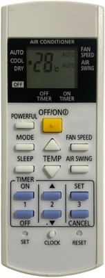 mumax Compatible/Replacement AC Remote Control (AC Remote No. PANASOPANASO-29C) Panasonic Remote Controller(White)