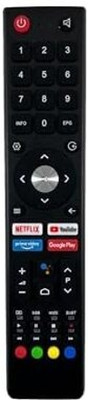 LUNAGARIYA Compatible with BPL TV Remote Control. Google Play bpl Remote Controller(Black)