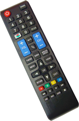Ehop Compatible For LED LCD TV Toshiba Remote Controller(Black)