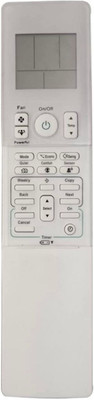 J.K. WEBSHOP Remote Compatible for  Remote No 169 Control Daikin Remote Controller(White)