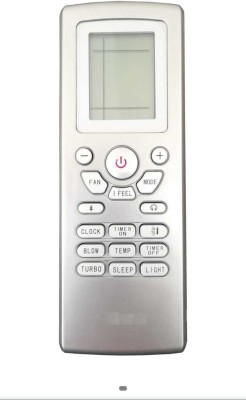 Paril Air Conditioner Remote Compatible For  GREE SILVER Remote Controller(White)