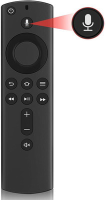 Trust Edge Fire-Stick Remote Control Compatible with Amzon Alexa Voice FlRE TV Stick (2nd Gen) Fire Stick Remote Remote Controller(Black)