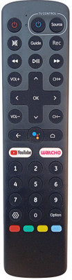 LipiWorld D-805XATV HD (Voice Supported) Smart HUB Android Set Top Box Remote Control Compatible For Dish TV Remote Controller(Black)