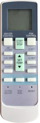 MechFox Air Conditioner Remote Compatible with Split/Window AC Remote |AC-107| O GENERAL COIL DRY Remote Controller(White)