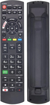 ERNIL N2QAYB LED LCD Tv Remote Compatible for Panasonic smart TV N2QAYB Remote Control Remote Controller(Black)