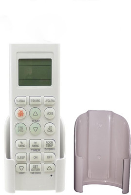 Audus AC Remote Control Stand Compatible for LG Window and Split AC LG AC Remote Controller(White)