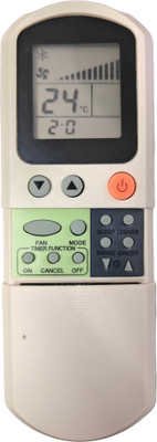 Ehop AC-74 Compatible Remote Control for  AC AC-74 AKT-YK2 G4A Voltas Remote Controller(White)