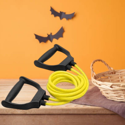SRD HH-XN Heavy Quality Exercise toning (BLACK YELLOW) Resistance Tube(Yellow)