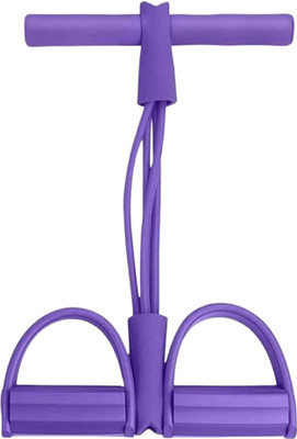 SUVIKSHA Pull Reducer Training Bands Yoga, Arm Exercise, Body Build Training Men & Women Resistance Tube(Purple)
