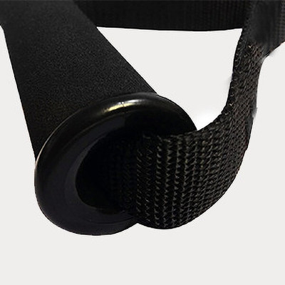 SIXTEEN Exercise Resistance Bands Grips Handles Multi-training Bar Resistance Tube(Black)