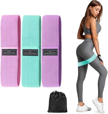 Armidale Resistance Bands for Legs and Butt, Workout Hip Bands High Exercise Bands Wide Resistance Tube(Multicolor)