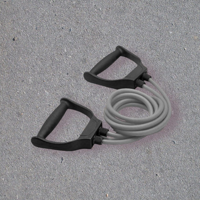 Aoriyon JD-UE Pull Rope Fitness Rope Rubber Bands (GREY) Resistance Tube(Mulicolour)