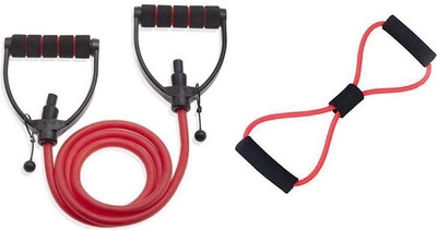 FITRONYX toning tube single with 8 figure resistance tube Resistance Tube(Multicolor)