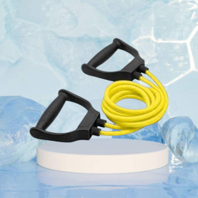 Aoriyon HG-D8C toning tube exerciser home gym(BLACK YELLOW) Resistance Tube(Yellow)