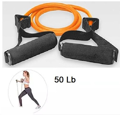 Fitcozi Weight Training The Toning Tube Resistance Band is for Home Resistance Tube(Orange)