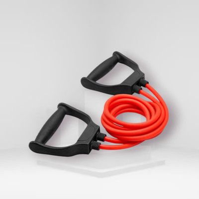 SRD NSP-R MART toning tube fitness pulling rope for men Resistance Tube (BLACK RED) Resistance Tube(Mulicolour)