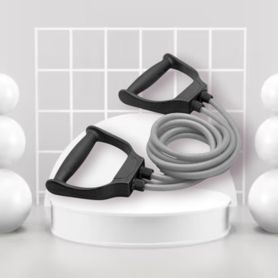 SRD A6-H Toning Double,Tube for Exercise, Muscle Resistance Tube(Mulicolour)
