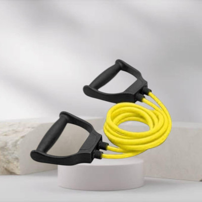 Aoriyon YS0E7-J Heavy Quality Exercise toning (BLACK YELLOW) Resistance Tube(Yellow)