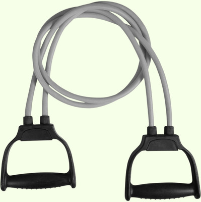 Oddish Double Toning Tube for Exercise, Stretching, Yoga Resistance Bands Resistance Tube(Grey, Black)