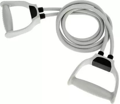 KinetiFlex Resistance Fitness Rope Rubber Tube for Fitness Exercise Resistance Tube (Grey) Resistance Tube(Grey)
