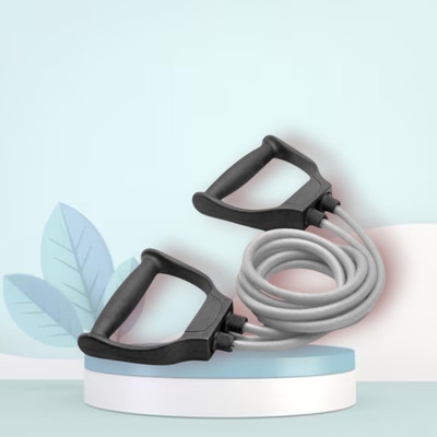 SRD 9FEH National Sports Double Toning Tube Resistance (Grey) Resistance Tube(Mulicolour)