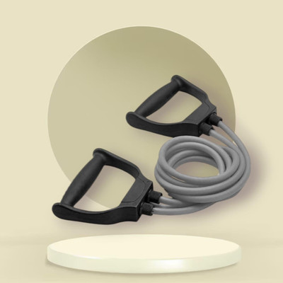 Aoriyon QPD-CZ Double Toning Fitness Pulling Rop Resistance Tube Resistance Tube(Mulicolour)