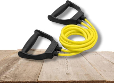 Aoriyon ND-GI Double Toning elastic full body (BLACK YELLOW) Resistance Tube(Yellow)