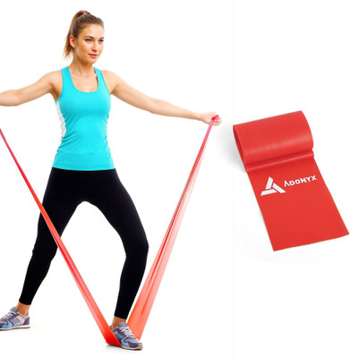 ADONYX Resistance Bands for Workout for Man & Women Exercise Bands for Workout Resistance Tube(Red)