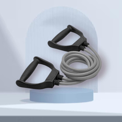 SRD HD-8S toning rop latex tube for gym home stretching Resistance Tube(Mulicolour)