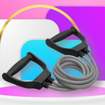SRD HJKG-9UY Pull Rop Rubber Bands for Fitness Exercise Tube Resistance Tube(Mulicolour)