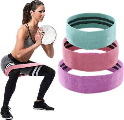 ALORNOR Band for Hips,Legs andGlutes Exercise Anti-Slip Fitness Resistance Tube-N33 Resistance Tube(Multicolor)