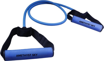 AMETHYST SKY Professional Blue Resistance Tube – Ideal for Gym & Home Workouts Resistance Tube(Blue)