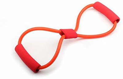 Avomaa Pull Rope Double Stretching Tube Latex Fitness Band Toning Tube@123 Resistance Tube(Multicolor)