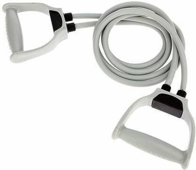 Tensura handle double resistance toning tube Resistance Tube (Grey) Resistance Tube(Grey)