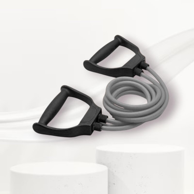 SRD 76GK0-S Resistance Bands & Full Body Workout(Grey) Resistance Tube(Mulicolour)