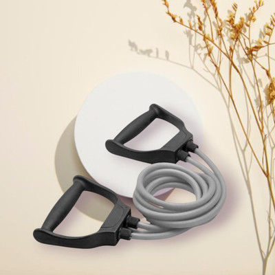 Aoriyon 9DBZ-X Resistant Band for Men & Women | Exercise(GREY) Resistance Tube(Mulicolour)
