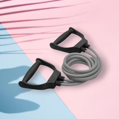 Aoriyon IU8E-DB Resistance Bands & Full Body Workout(Grey) Resistance Tube(Mulicolour)