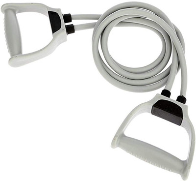 pulstrix Double Toning, Exercise & Stretching Band For Home Gym-Men & Women Workout Resistance Tube(Grey)