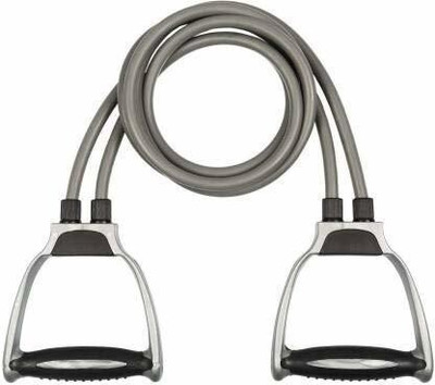DHEER DOUBLE resistance band toning tube fitness pulling rope Resistance Tube(Multicolor)