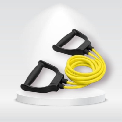 Aoriyon HD-9SH Toning tue raining and Muscle Building (BLACK YELLOW) Resistance Tube(Yellow)