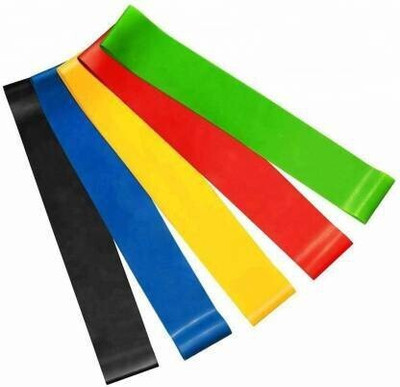 QERYA Resistance Exercise Bands with Door Anchor, Handles, Waterproof Carry Bag, Legs Resistance Tube(Black, Red, Green, Blue, Yellow)