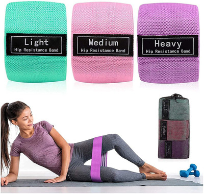Dubbo IVI 0PL-Bands for Stretching Yoga Workout | Hips Legs Butt Thighs Glutes Resistance Tube(Multicolor)