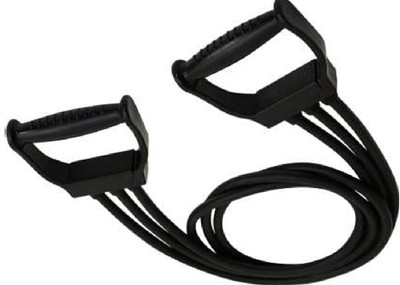 Fitcozi Resistance Bands With Free For Stretching, Toning & Full Body Workout Resistance Tube(Black)