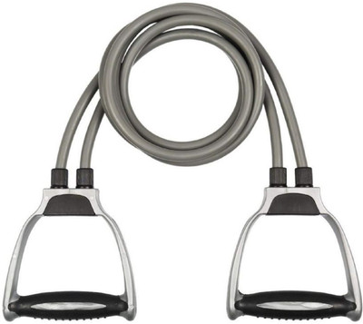 LIVOX Double String Toning Resistance Tube with Adjustable Handle for Workout Resistance Tube(Multicolor)