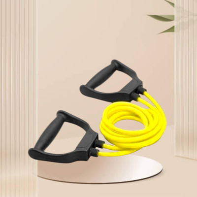 SRD JHS-SU Toning tue raining and Muscle Building (BLACK YELLOW) Resistance Tube(Yellow)